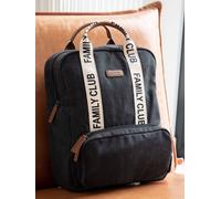 Changing Backpack, Family Club Signature by CHILDHOME black