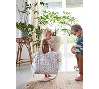 Changing Bag, Feather ivory/print