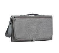 Changing Bag in the Design of a Handbag, Storage Bag with Large Capacity, Changing Handbag, Pram Bag with Changing Mat, for Short Trips, Travel, Walks, Daily Family Outings, lightgrey, Siehe