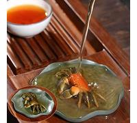 Changing Color Cute Tea Pet Can Change Color Zisha Kungfu Tea Table Tearoom Decoration Ornaments Accessories Gift for Tea Lover Friend (1.Crab)