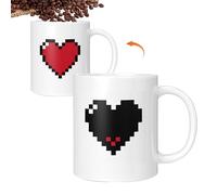 Changing Color Mugs,Heat Sensitive Color Changing Cup - Sublimation Mugs, Heat Change Mug Christmas Coffee Mug for Coworkers, Family, Best Friend