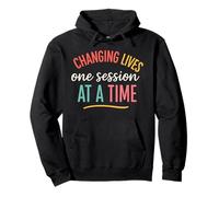 Changing Lives One Session At A Time Mental Health Awareness Pullover Hoodie