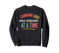 Changing Lives One Session At A Time Mental Health Awareness Sweatshirt