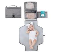 Changing Mat - 45.28 Inch Travel | Oxford Cloth Pad - Foldable Portable Changing Mat with Storage Space for Care on the Go, Travel and Outdoors