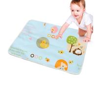 Changing Mat Travel Changing Mat - Travel Mat 19 x 27 Inch Baby | Waterproof, Absorbent & Quilted Mattress, Portable, Breathable & Washable