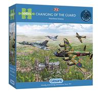 Changing of the Guard 500 Extra Large Piece Jigsaw Puzzle | Sustainable Puzzle for Adults | Premium 100% Recycled Board | Great Gift for Adults | Gibsons Games