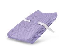 Changing Pad Cover - Breathable Minky Dots Plush Changing Table Cover Ultra Soft Changing Table Sheets Wipeable Diaper Changing Pad Covers for Newborns Infant Babies Girls Boys (Pastel Lilac)
