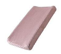 Changing Pad Cover, Soft Minky Dots Changing Table Sheets for Baby Boy and Girl, Diaper Changing Table Cover Fit 32"/34'' x 16" Pad (Sepia Rose)