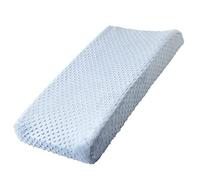 Changing Pad Cover, Soft Minky Dots Changing Table Sheets for Baby Boy and Girl, Diaper Changing Table Cover Fit 32"/34'' x 16" Pad (Blue)