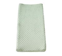 Changing Pad Cover Super Soft Minky Dots Skin-Friendly Breathable Wipeable Changing Table Sheets for Baby Boy and Baby Girl （Bay）