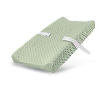 Changing Pad Cover, Ultra Soft Minky Dots Plush Changing Table Covers Breathable Mink Changing Table Sheets Cover Wipeable Changing Pad Covers for Infants Newborn Baby Girl Boy (Meadow Mist)