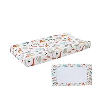 Changing Pad Sheets - Cute Animal Patterns, Changing Table Cover | Stretch Breathable Cotton Soft Diaper Changing Table Covers & Pads, Diaper Changing Table Covers & Pads for Boys Girls