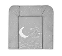 Changing pad wipeable and Waterproof 75x72 cm - Changing mat to Place on Changing Table, Changing top, Changing Dresser, or Washing Machine, Changing mat 75 x 72 Galaxy