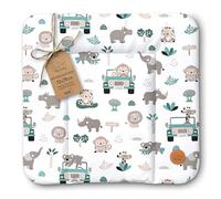 Changing pad wipeable and Waterproof 75x72 cm - Changing mat to Place on Changing Table, Changing top, Changing Dresser, or Washing Machine, Changing mat 75 x 72 Africa