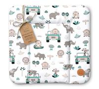 Changing pad wipeable and Waterproof 85x72 cm - Changing mat to Place on Changing Table, Changing top, Changing Dresser, or Washing Machine, Changing mat 85 x 72 Africa