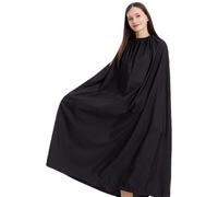 Changing Poncho for Adults - Wetsuit Changing Poncho Surf Robe | Extra Long 3.94ft Thickened Towel Cape with Adjustable Round Collar, Black Instant Dressing Cover Up for Models and Dancers