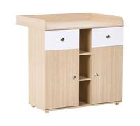 Changing Table Dresser DELISLE Light Brown