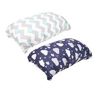 Changing Table Sheets, Changing Pad Cover, Wipeable Changing Pad Covers, High-Quality Materials French Seams for Kids Baby(2 Pieces (Whale + Cloud), One Size)