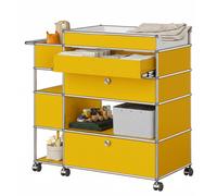 Changing table USM Haller golden yellow - USM LOOK BOOK 34 GOLDGELB
