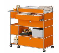 Changing table USM Haller - USM LOOK BOOK 34 REINORANGE