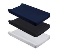 Changing the Pad Cover, Nappy Changing Table Sheets, Replacement Breathable Cover, Cotton Changing Pad Sheets for Babies, Newborns, Nursery, Essential