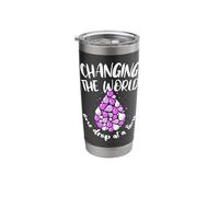 Changing The World One Drop At A Time Essential Oil Lover Stainless Steel Insulated Tumbler