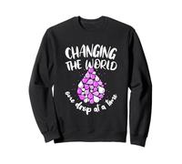 Changing The World One Drop At A Time Essential Oil Lover Sweatshirt
