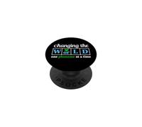 Changing the World One Phoneme at a Time Dyslexia Teacher PopSockets Adhesive PopGrip