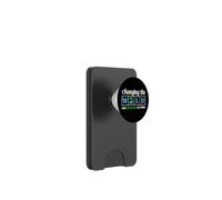 Changing the World One Phoneme at a Time Dyslexia Teacher PopSockets PopWallet for MagSafe