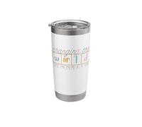 Changing The World One Phoneme at a Time Reading Teacher Stainless Steel Insulated Tumbler
