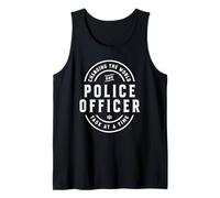 Changing The World One Police Officer Task at a Time Tank Top