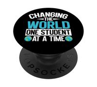 Changing the World one Student at a Time Professor PopSockets Adhesive PopGrip