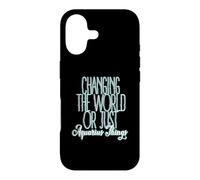 CHANGING THE WORLD OR JUST AQUARIUS THINGS? Case for iPhone 17