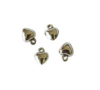 ChangJin 20PCS Antiqued Silver Metal Always remember you are braver than you believe charms pendants for Jewelry Making, 7 mm, Metal, No Gemstone