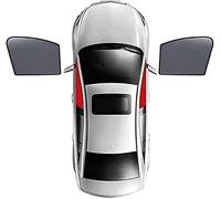 CHANGJQS Car Window Sunshades, for HONDA Crv 2007-2011 Side Windows Sun Shade Front Rear Full Sunproof UV Rays Privacy Protection Blind Shading Net,B-2pcs Front Window