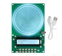 CHANGLKJ 7.83hz Schumann Frequency Generator, 0.1hz~30khz Adjustable Sine Wave Resonance Generator, Multiple Waveforms Compact And Usb Powered, For Stress Relief Relaxation Sleep Aid Sliver
