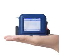CHANGLKJ Mini Inkjet Printer, Portable Inkjet Coder with 3.5'' Smart Touch Screen, 4 Core CPU and 600DPI Printing Precision, 2-12.7MM Printing Height, for Date, Barcode, Logo, QR Code, Batch Number