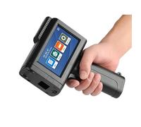 CHANGLKJ Portable Inkjet Printer, Handheld Inkjet Coder with 4.3" Touch Screen, 2-12.7cm Font Height and 600DPI HD Resolution, Support 24 Languages, for Barcode,Logo, QR Code, Batch Number, Text