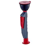 CHANGLKJ Single Spray Head Eye Washer, Handheld Faucet Eyewash Station With G1/2" Female Thread Water Inlet and Dust Cover, Water Column Gathered and No Splash, for Power Station, Factory, Lab
