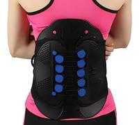 CHANGLKJ Spine Decompression Back Brace, Waist Support Belt, Lumbar Supporter with Pulley System, 26° Radian Traction, for Sciatica Pain, Disc Injury and After Laminectomy or Spinal Fusion Surgery