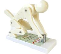 CHANGLKJ Weight Lifting Spine Force Body Bending Model, Lifting Demonstration Model Base, Interactive Lumbar Spine Trainer For Biomechanics Anatomy
