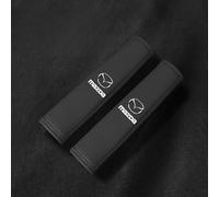 CHANGNIANFA 2Pcs Seat Belt Covers for Mazda CX-30 CX30 2020 2021 2022 2023 2024, Shoulder Pads Seatbelt Protector Strap Covers Harness Pads Cushion Guard Sleeve Support Interior Rest Wrap,Black