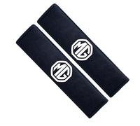 CHANGNIANFA 2Pcs Seat Belt Covers for MG MG3 Hybrid+ 2024-, Shoulder Pads Seatbelt Protector Strap Covers Harness Pads Cushion Guard Sleeve Support Interior Rest Wrap