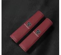 CHANGNIANFA 2Pcs Seat Belt Covers for Peugeot 308 II 2 2014 2015 2016 2017 2018-2021, Shoulder Pads Seatbelt Protector Strap Covers Harness Pads Cushion Guard Sleeve Support Interior Rest Wrap,C