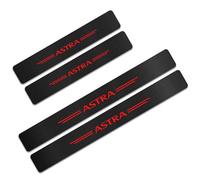 CHANGNIANFA 4 Pcs Car Door Sill Protector for Opel Astra K Sports Tourer (ab Bj.2015), Threshold Scuff Plate Carbon Fiber Stickers Welcome Pedal Protector Cover Styling Accessories,B