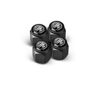 CHANGNIANFA 4 pcs dust cap for MG3 MG4 EV/MG5/MG6 MG HS/MG Marvel R, Tyre Valve Caps with Seal Ring Stem Dust Covers Corrosion Resistant Stem Covers Screw-in valve cap