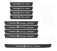 CHANGNIANFA 9Pcs Car Door Sill Protector for MG 4 EV Trophy 2023-, Door Entry Guard Scuff Plate Threshold Sticker Step Guard Shield Anti Kick Plate Protection