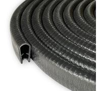 CHANGNIANFA Car Door Edge Guard Protector Strips for Citroen C1 C2 C3 C4 C5 C6 C8 C4L Picasso, Car Edge Protective Trim Anti-Collision Strip Shape Rubber Seal,10M