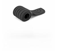 CHANGNIANFA Car Rear Bumper Protector for Ford Transit Courier I 2014-2024, Rubber Scratch-Resistant Trunk Door Entry Guards Accessory Trim Cover Sticker Guard,Black-104 * 9