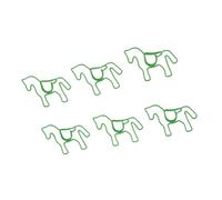 Changor 100PCS Cute Horse Shaped Paper Clips for Office Documents and Crafts with Storage Box, Durable Iron Material, Fun Present for Teacher Friends Family, Ideal for Organization and Decoration